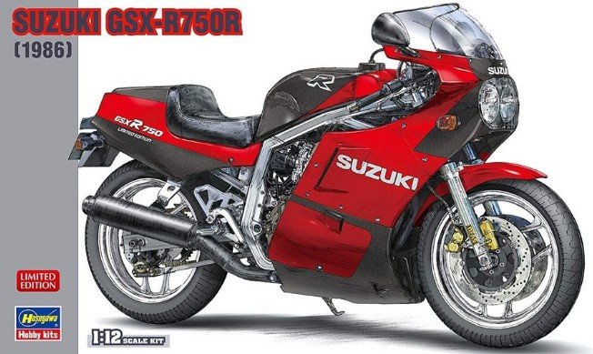 Hasegawa 21730 - 1/12 Suzuki GSX-R750R (1986)