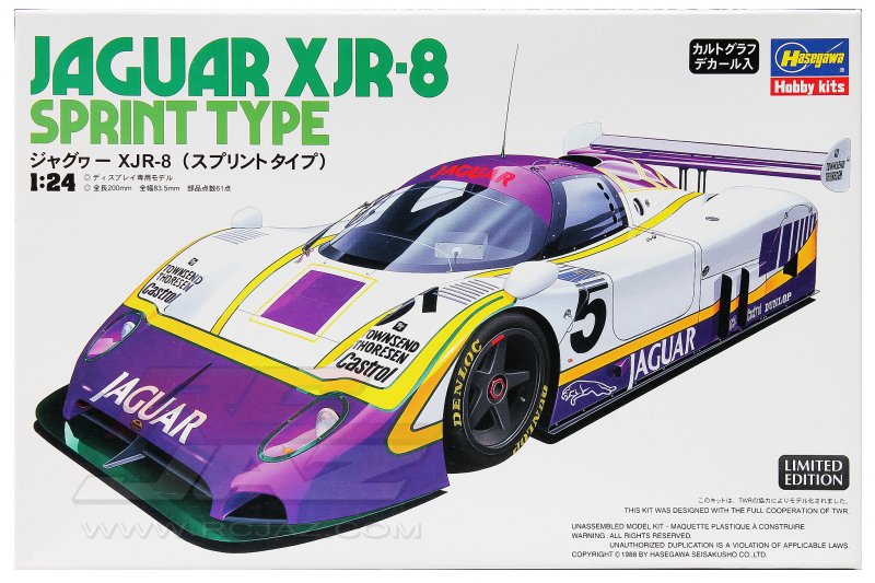 Hasegawa 20418 - 1/24 Jaguar XJR-8 (Sprint Type)