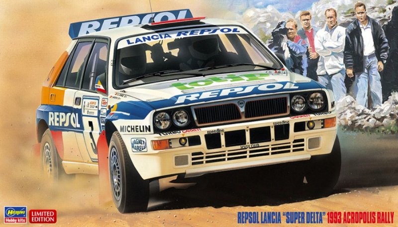 Hasegawa 20433 - 1/24 Repsol Lancia Super Delta 1993 Acropolis Rally