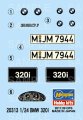 alt="Hasegawa 20313 - 1/24 BMW 320i" title="Hasegawa 20313 - 1/24 BMW 320i"