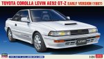 Hasegawa 20596 - 1/24 Toyota Corolla Levin AE92 GT-Z Early Version 1987
