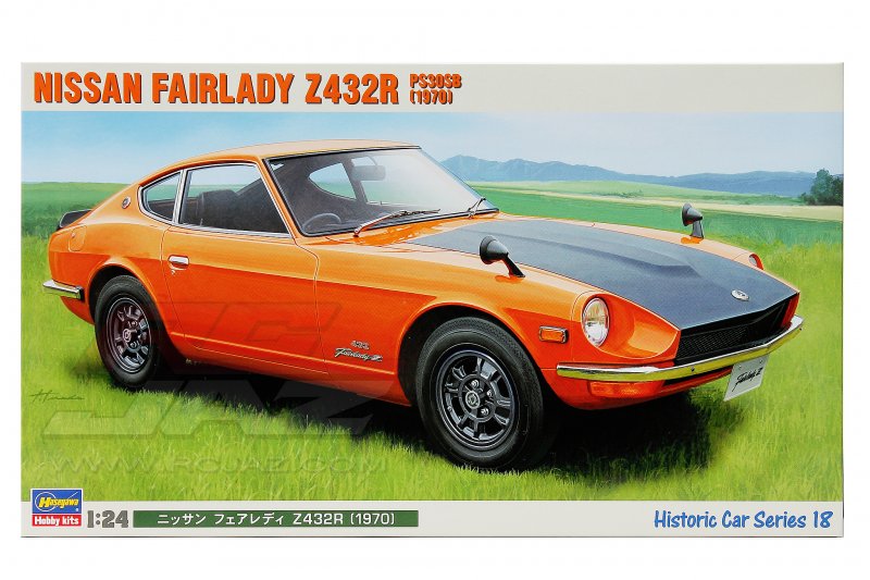 Hasegawa 21118 - 1/24 Nisan Fairlady Z432R PS30SB 1970