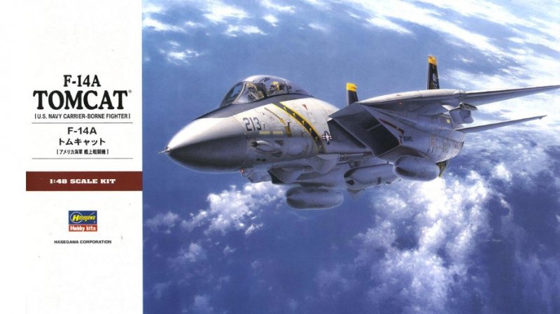 Hasegawa 07246 - 1/48 F-14A Tomcat U.S. Navy Carrier-Borne Fighter