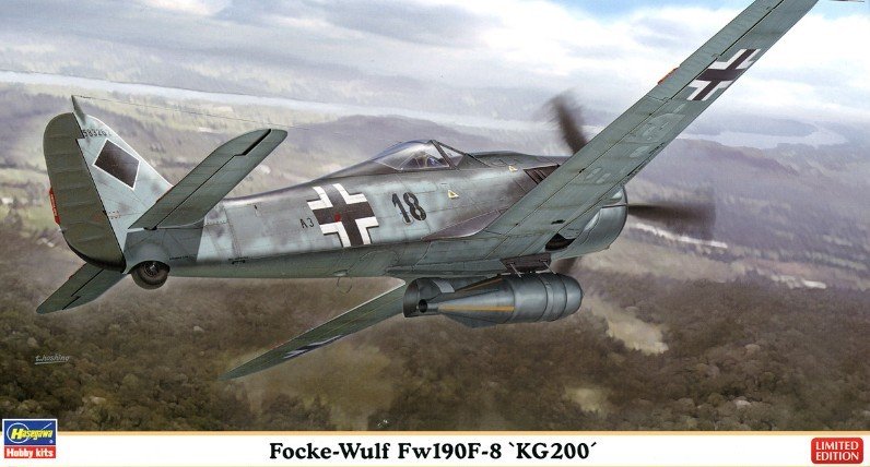 Hasegawa 07352 - 1/48 Focke-Wulf Fw190f-8 KG200