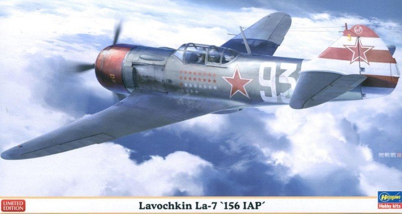 Hasegawa 07398 - 1/48 Lavochkin La-7 156 IAP