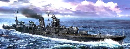 Hasegawa 400764 - 1/350 Light Cruiser Agano-Ltd Edition