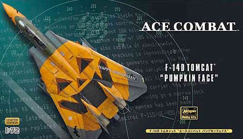 Hasegawa SP309 - 1/72 F-14D Tomcat Ace Combat Pumpkin Face