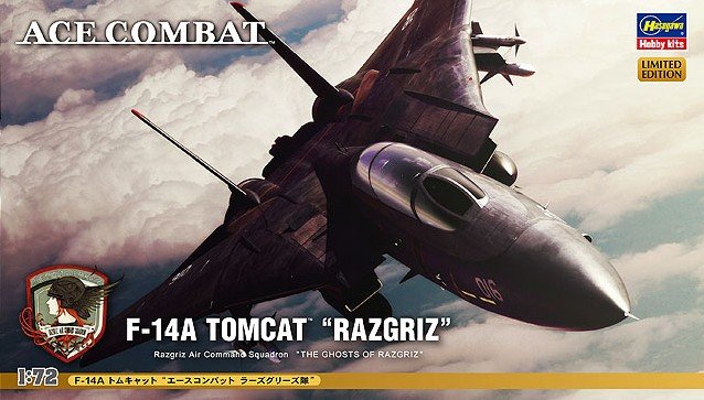 Hasegawa SP313 - Ace Combat 1/72 F-14A Tomcat Ace Combat Razgriz Squadron