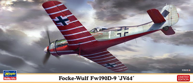 Hasegawa 02539 - 1/72 Focke-Wulf Fw190D-9\'JV44\'