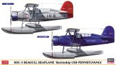 Hasegawa 02394 - 1/72 SOC-3 Seagull Seaplane Battleship USS Pennsylania