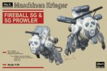 Hasegawa 64113 - 1/35 Fireball SG & SG Prowler Ma.K.Zbv3000 Maschinen Krieger