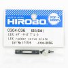 HIROBO 0304-036 LEPTON LEX RUDDER SERVO PLATE #0304036