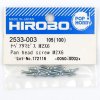 HIROBO 2533-003 PHILIPS PAN HEAD SCREW M2 X 6 20PCS #2533003