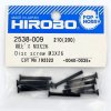 HIROBO 2538-009 PHILIPS COUNTERSINK DISK SCREW M3 X 26 10PCS #2538009