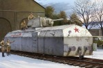 Hobby Boss 82912 - 1/72 Soviet draisine Krasnaja Zvezda Armoured Train