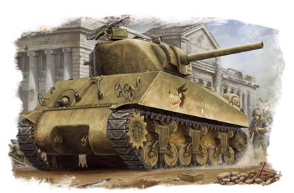 Hobby Boss 84803 - 1/48 U.S M4A3 Medium Tank