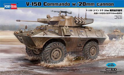 Hobby Boss 82420 - 1/35 V-150 Commando w/20mm cannon