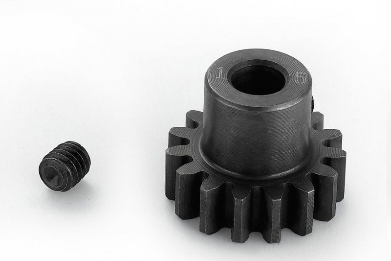 HOBBYWING 15T 5mm M1 STEEL PINION GEAR - 86040040