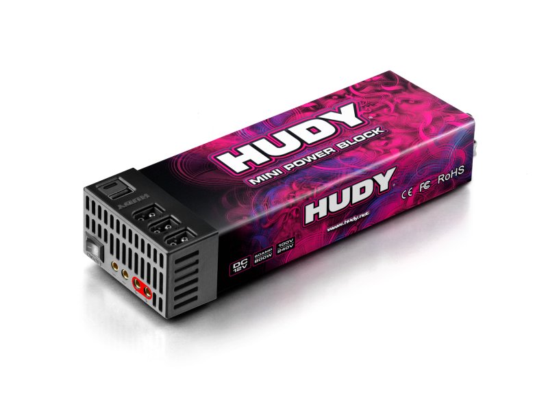 HUDY 103700-UK Mini Power Block 800W / 67 AMP - UK Plug