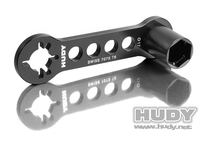 HUDY 182015 - 1/8 Off-Road Flywheel/wheel Nut Multi-tool