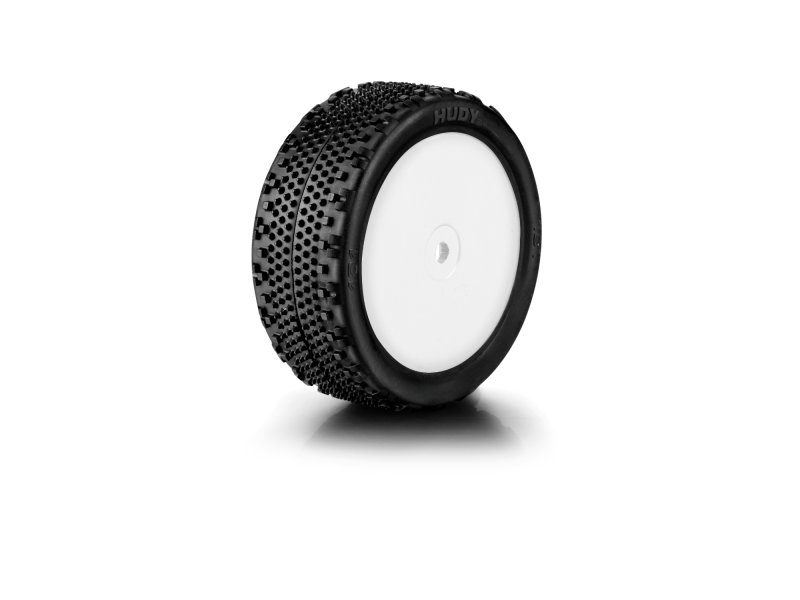 HUDY 854201-M - 1/10 OFF - ROAD PRE - GLUED Tire 4WD Front Astro - 101A-Medium (2)