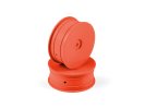 HUDY 803210-O 1/10 OFF-ROAD Wheel - 2WD - Front - Orange (2)