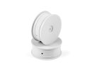 HUDY 803210 1/10 OFF-ROAD Wheel - 2WD - Front - White (2)