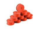 HUDY 803211-O 1/10 OFF-ROAD Wheel - 2WD - Front - Orange (10)