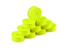 HUDY 803211-Y 1/10 OFF-ROAD Wheel - 2WD - Front - Yellow (10)