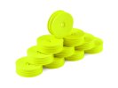 HUDY 803221-Y 1/10 OFF-ROAD Wheel - 2WD - Front - Narrow - Yellow (10)