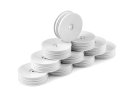 HUDY 803221 1/10 OFF-ROAD Wheel - 2WD - Front - Narrow - White (10)