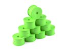 HUDY 803241-G 1/10 OFF-ROAD Wheel - 2WD/4WD - Rear - Green (10)