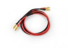 HUDY 104090 - Cable 600mm With 4mm Banana Plugs
