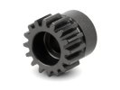 HUDY 294256 - Aluminium Pinion Gear - Hard Coated - 16T / 32 (MODUL 0.8)