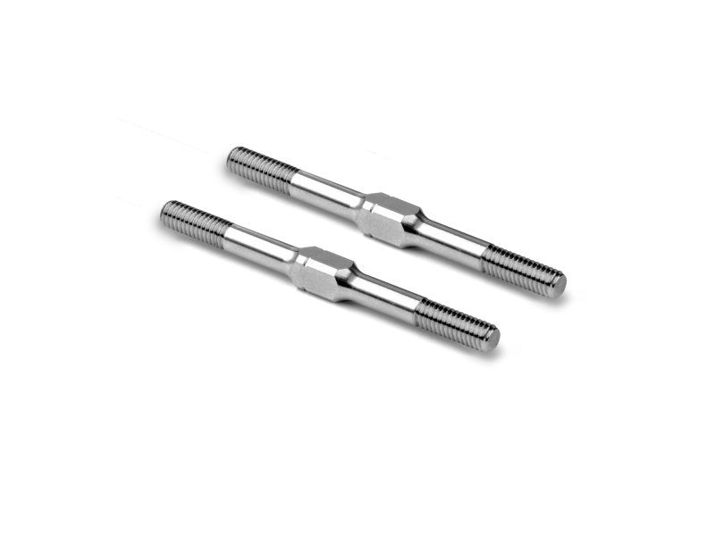 HUDY 992455 Titanium Adjustable Turnbuckle 55mm M4 L/R (2)