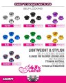 alt="HUDY 296542-C - Titanium NUT M4 With Serrated Flange - Rainbow Color (4)" title="HUDY 296542-C - Titanium NUT M4 With Serrated Flange - Rainbow Color (4)"