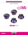 alt="HUDY 296542-C - Titanium NUT M4 With Serrated Flange - Rainbow Color (4)" title="HUDY 296542-C - Titanium NUT M4 With Serrated Flange - Rainbow Color (4)"
