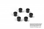 HUDY 195054-k - HUDY Cap For 14mm Handle - Black (6)