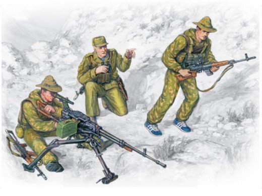 ICM 35501 - 1/35 Soviet Special Troops, Soviet-Afghan War (1979-1988)