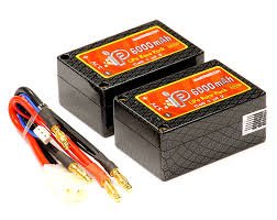 Intellect (IP-TP2S6000V1-30C) - 7.4V 30C 6000mah Lipo Battery