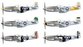 Italeri 2743 - 1/48 P51 D/K Pacific Aces WWII