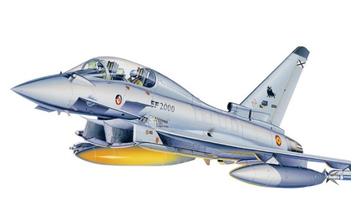 Italeri 72001 - 1/72 EF-2000 Typhoon Model Set