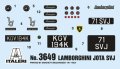alt="Italeri 3649 - 1/24 Lamborghini Miura Jota SVJ" title="Italeri 3649 - 1/24 Lamborghini Miura Jota SVJ"