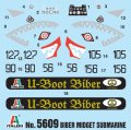 alt="Italeri 5609 - 1/35 Biber Midget Submarine (U-Boot)" title="Italeri 5609 - 1/35 Biber Midget Submarine (U-Boot)"