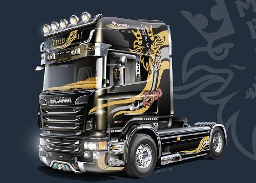 Italeri 3883 - 1/24 Scania R730 V8 Topline Imperial