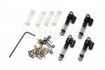 Axial Racing SCX24 Aluminum Shock Damper Set (4pcs) - Black