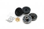 Axial Racing SCX24 Brass Wheel Hex Hubs Adapter (+5mm Offset)(10g ea.)