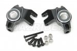 Axial 1/6 SCX6 Jeep Aluminum Front Steering Knuckle Set (Black)