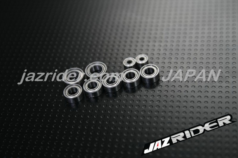 Kyosho Mini-Z Monster CHASSIS Metal Shielded RC Ball Bearing Set - Jazrider [JR-CBR-KS-004]