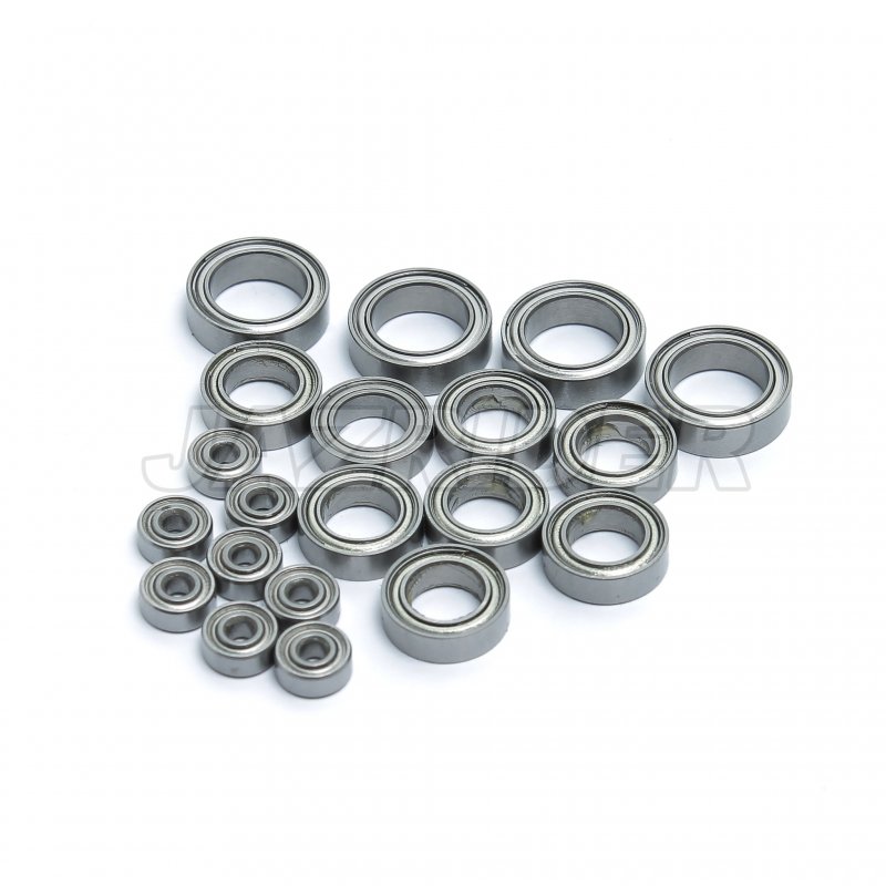 Tamiya 57409 Mini Lunch Box SW-01 Metal Shielded RC Ball Bearing Set Complete 20pcs - Jazrider